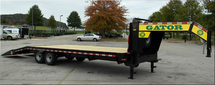 Gooseneck flat bed trailer for sale14k  Knox County, Ohio
